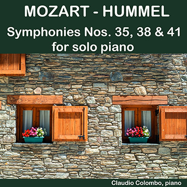 Mozart-Hummel: Symphonies for solo piano
